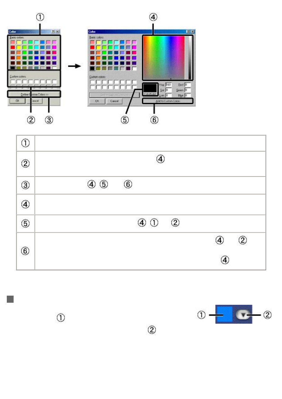 Selecting a color in macintosh | Sony CCD-TRV608 User Manual | Page 17 / 207