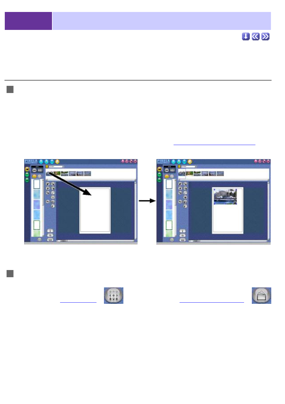 Arranging and editing images, Arranging image objects, 7 arranging and editing images | Sony CCD-TRV608 User Manual | Page 173 / 207