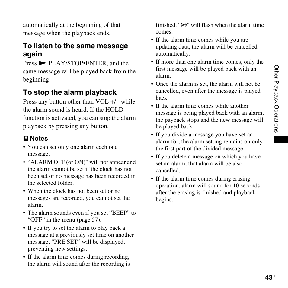 Sony ICD-PX820D User Manual | Page 43 / 96