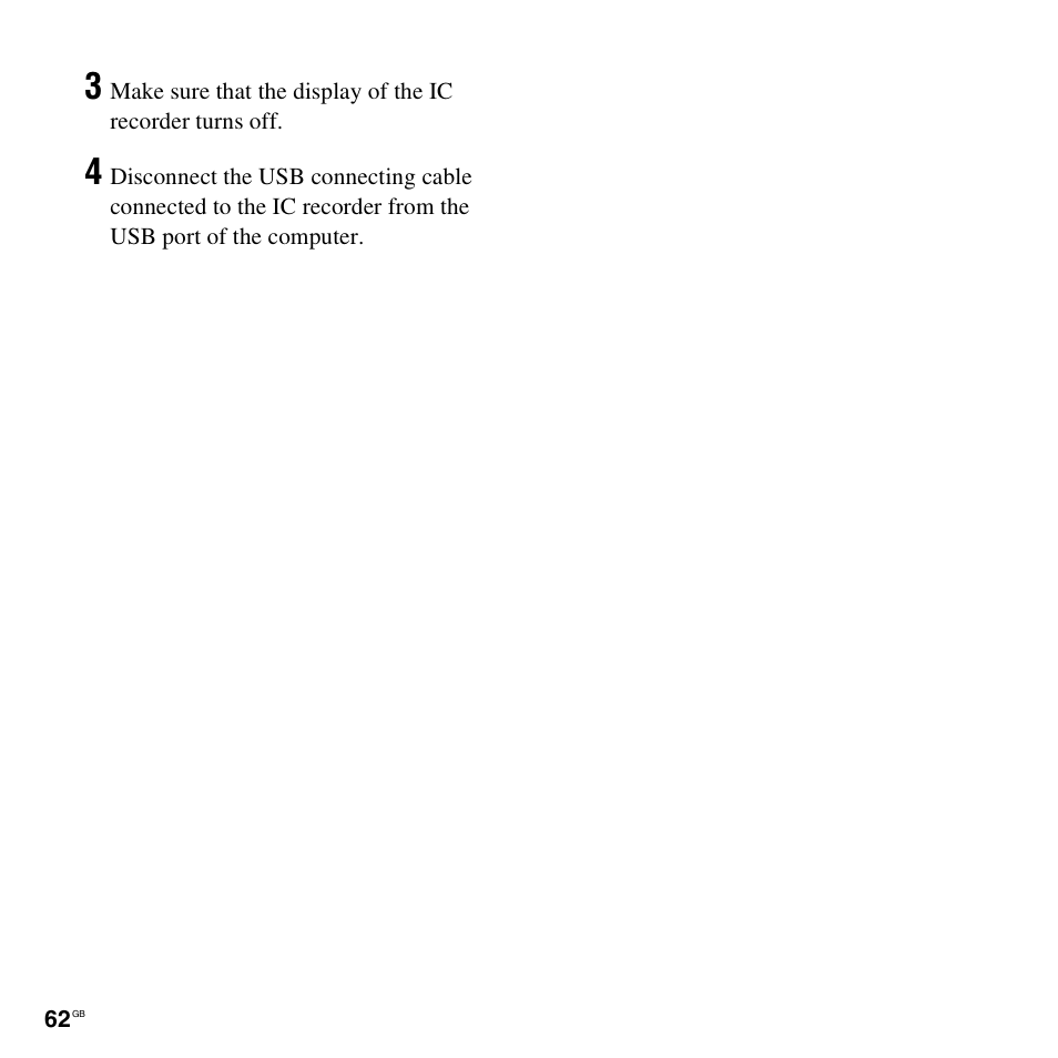 Sony ICD-PX820D User Manual | Page 62 / 96