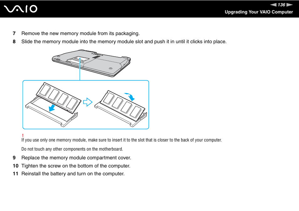 Sony VGN-AR170GU1 User Manual | Page 136 / 210