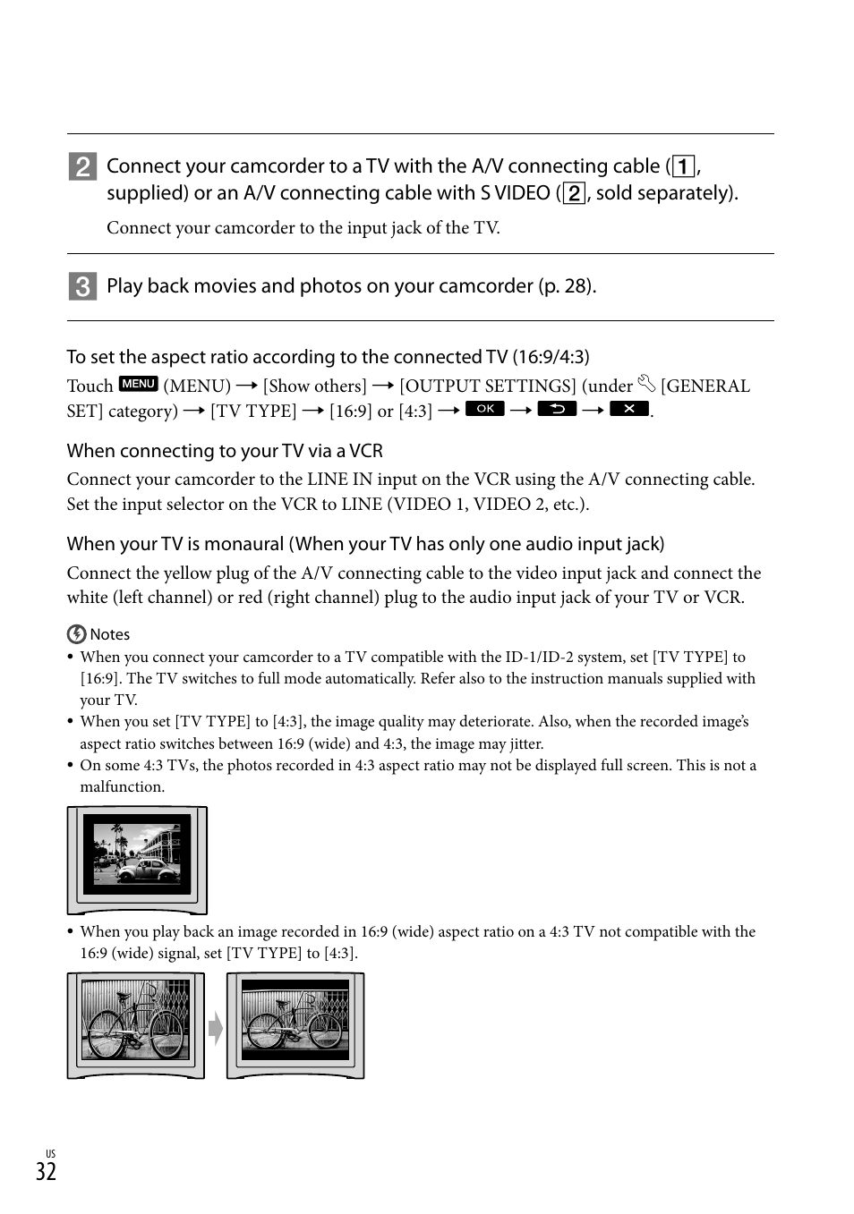 Sony DCR-SX44 User Manual | Page 32 / 139