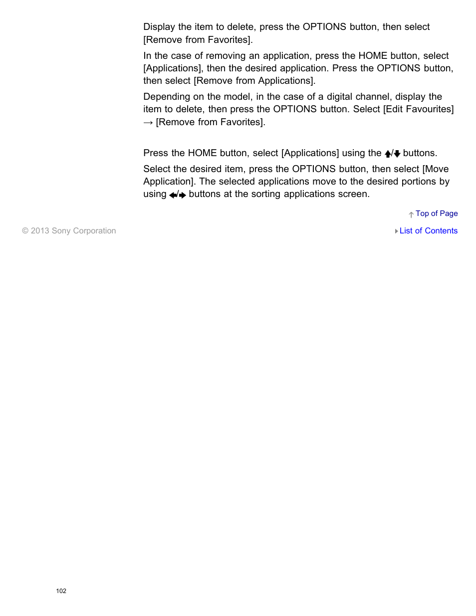Sony XBR-65X850A User Manual | Page 108 / 249