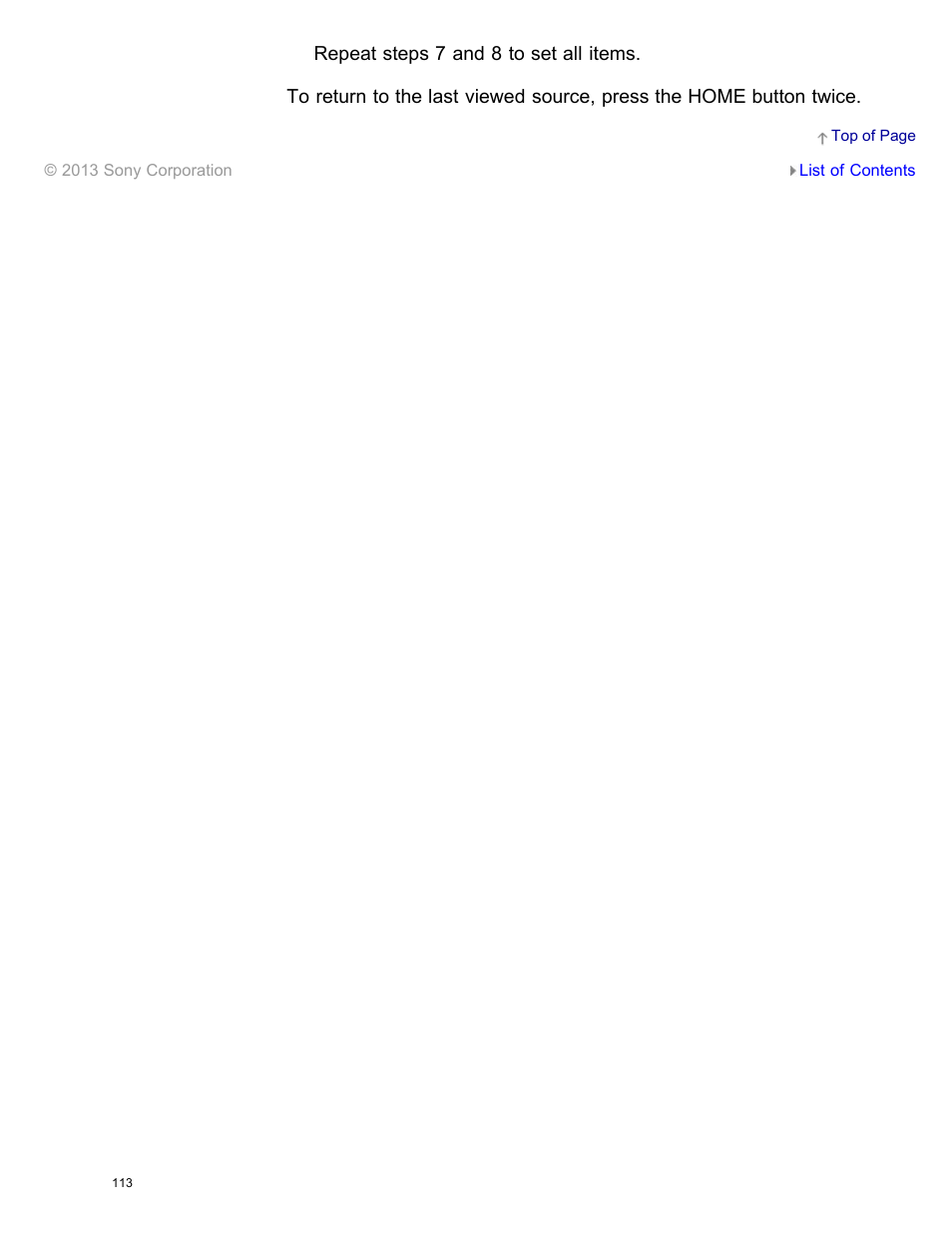 Sony XBR-65X850A User Manual | Page 119 / 249