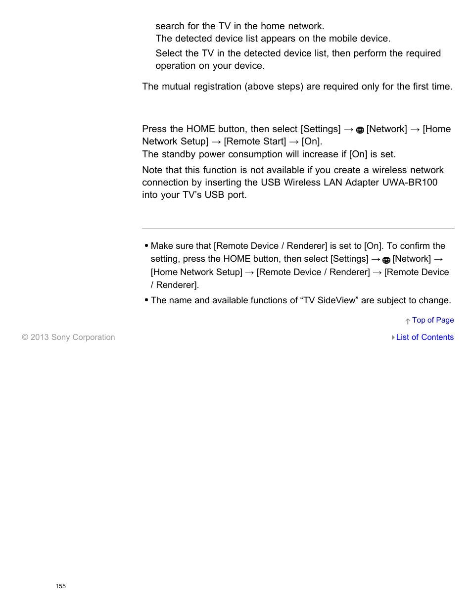 Sony XBR-65X850A User Manual | Page 161 / 249