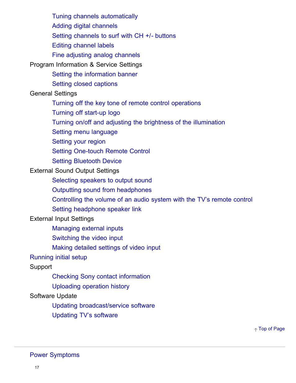 Sony XBR-65X850A User Manual | Page 23 / 249