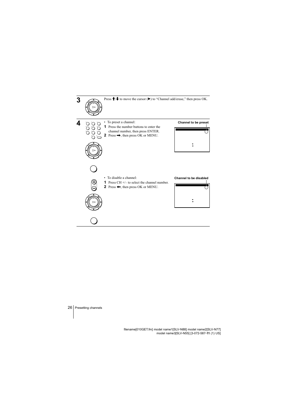 Sony SLV-N88 User Manual | Page 26 / 72
