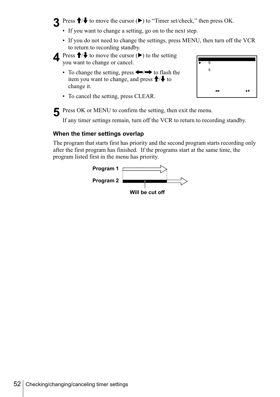 M / m, 2 press | Sony SLV-N88 User Manual | Page 52 / 72