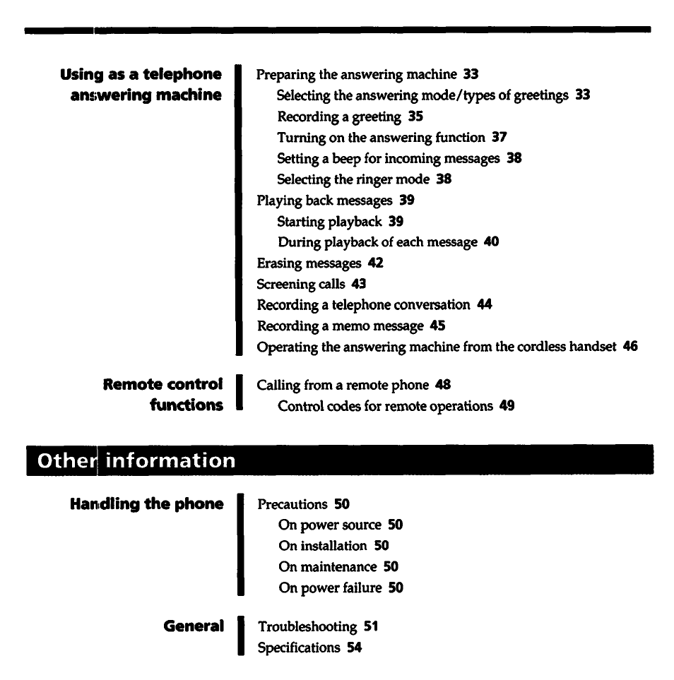 Other information | Sony SPP-A5000 User Manual | Page 7 / 108