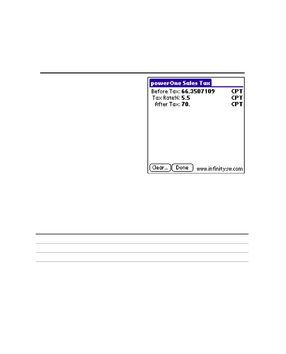 Sales tax | Sony PEG-N610C User Manual | Page 18 / 29