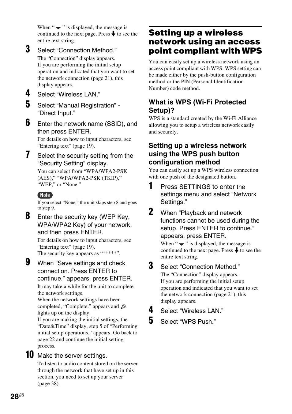 3 of, E 28) | Sony NAS-SV20i User Manual | Page 28 / 95