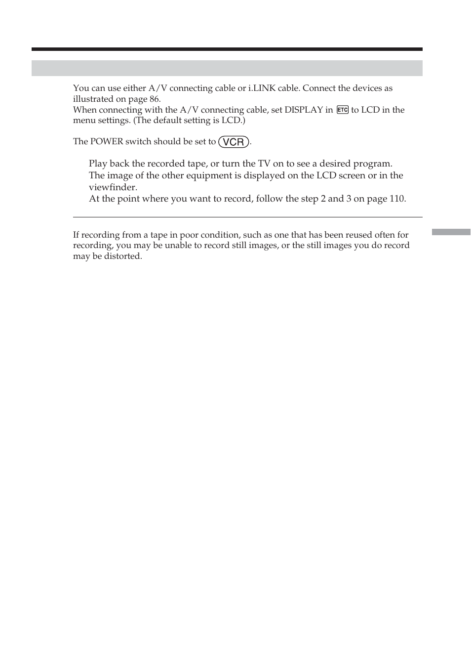 Sony DCR-TRV38 User Manual | Page 111 / 212