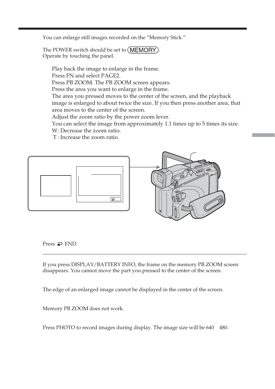 Pb zoom | Sony DCR-TRV38 User Manual | Page 129 / 212