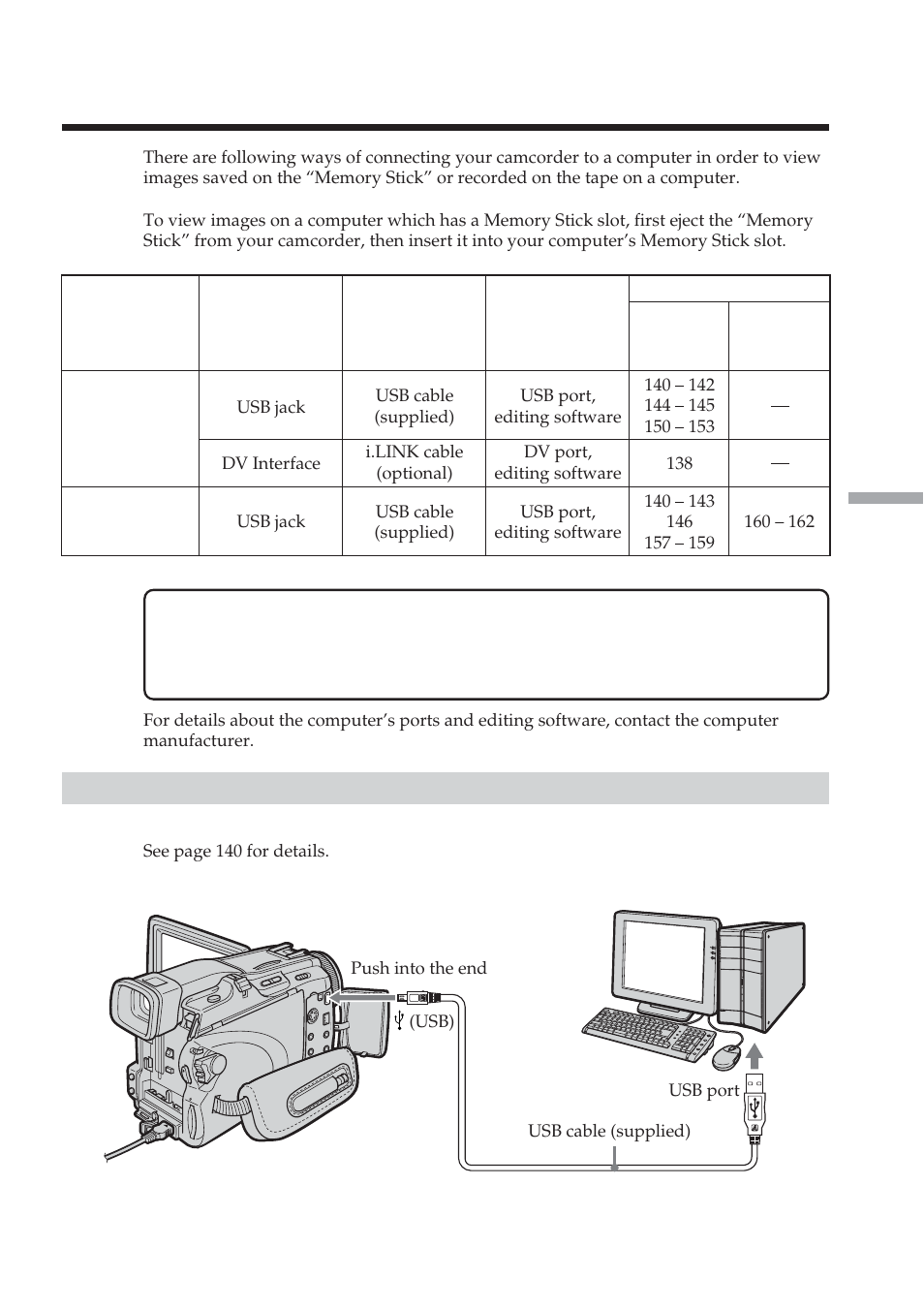 Viewing images with a computer, Viewing images with a computer – introduction | Sony DCR-TRV38 User Manual | Page 137 / 212