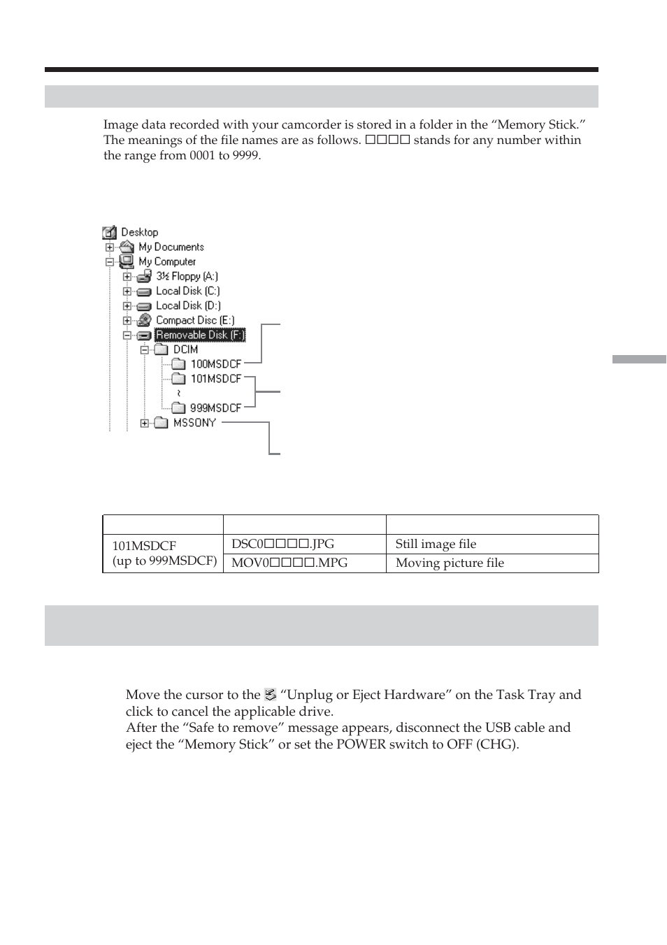 Sony DCR-TRV38 User Manual | Page 159 / 212
