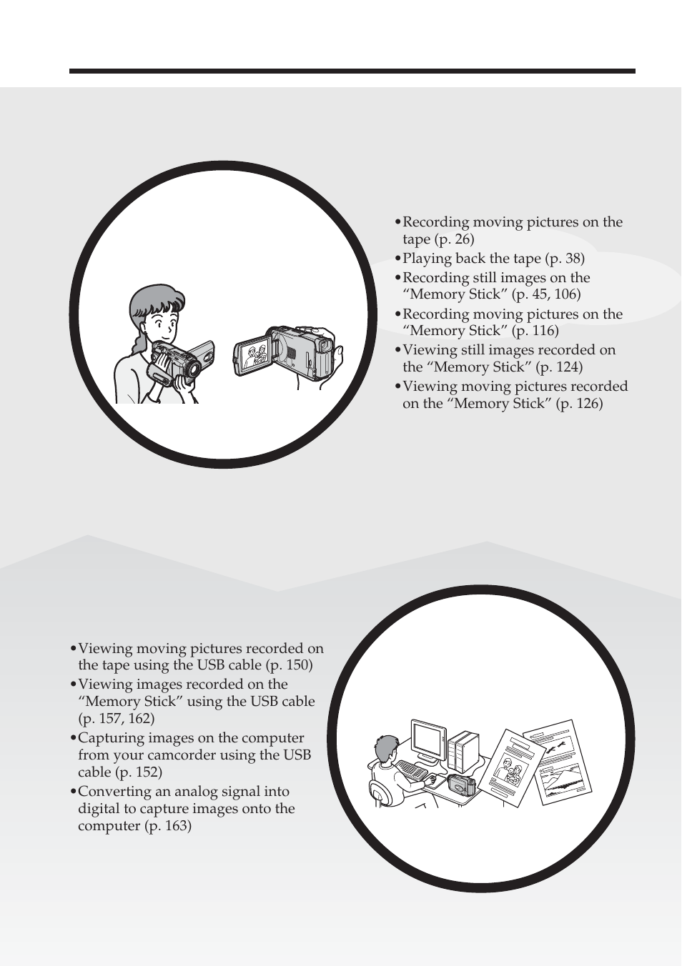 Main features | Sony DCR-TRV38 User Manual | Page 4 / 212