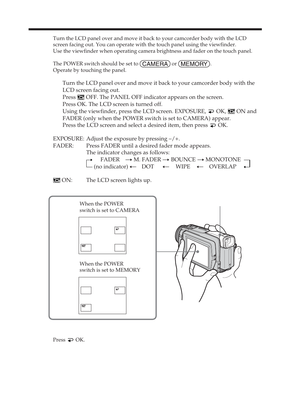 Using the viewfinder | Sony DCR-TRV38 User Manual | Page 66 / 212