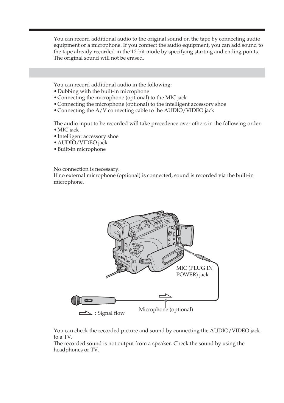 Audio dubbing | Sony DCR-TRV38 User Manual | Page 90 / 212