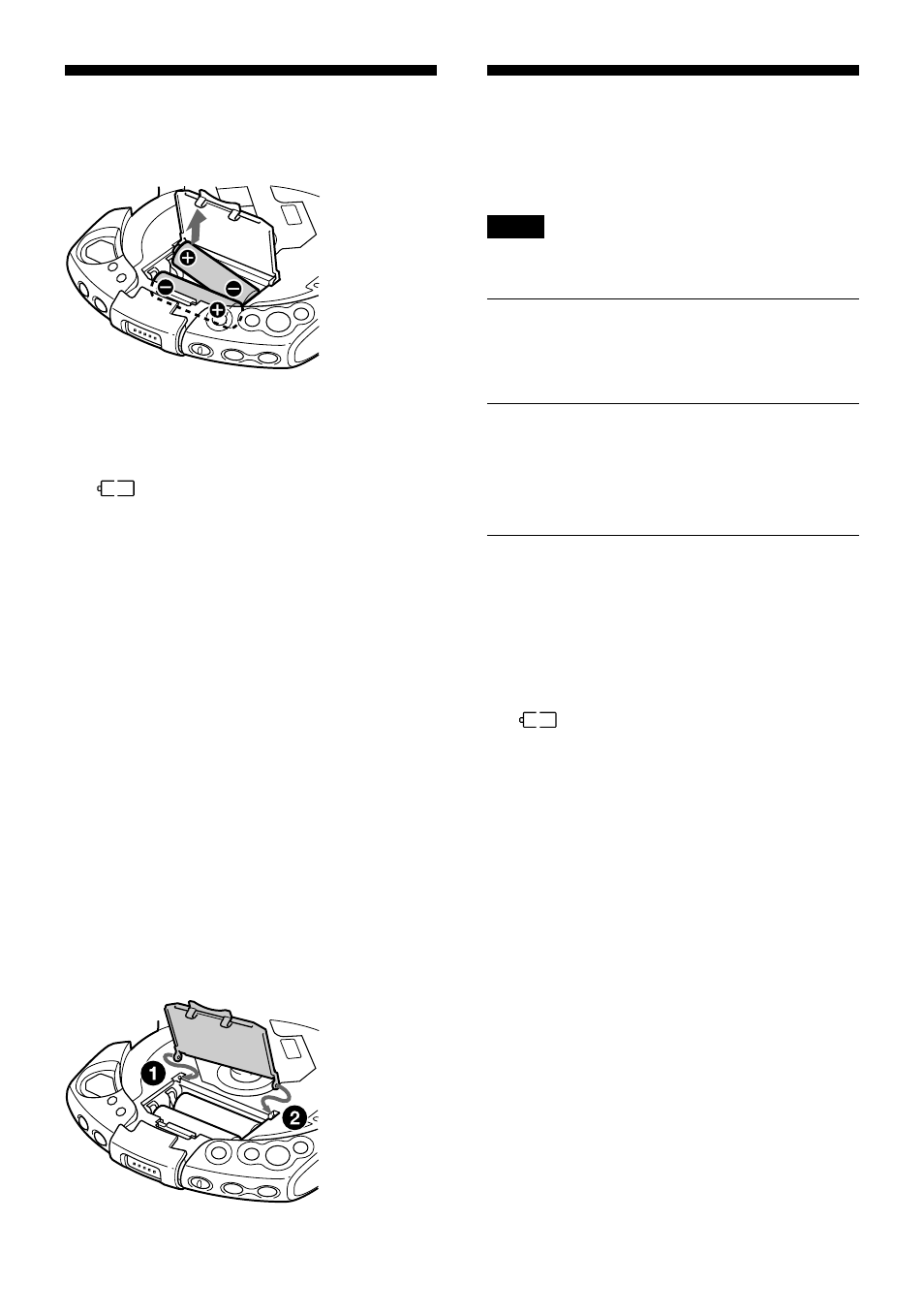 Using dry batteries | Sony D-EG3 User Manual | Page 18 / 24