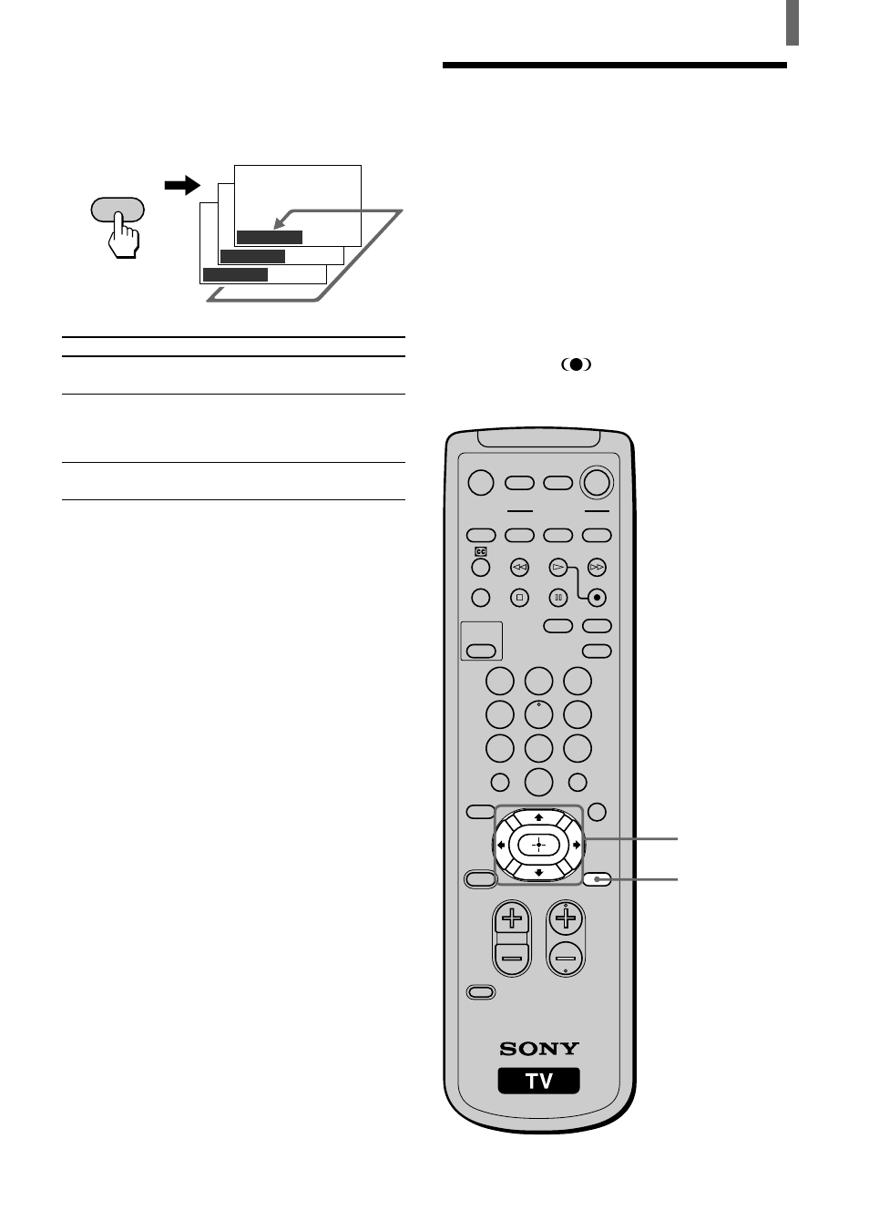 Selecting the effect mode | Sony KLV-23HR1 User Manual | Page 25 / 56
