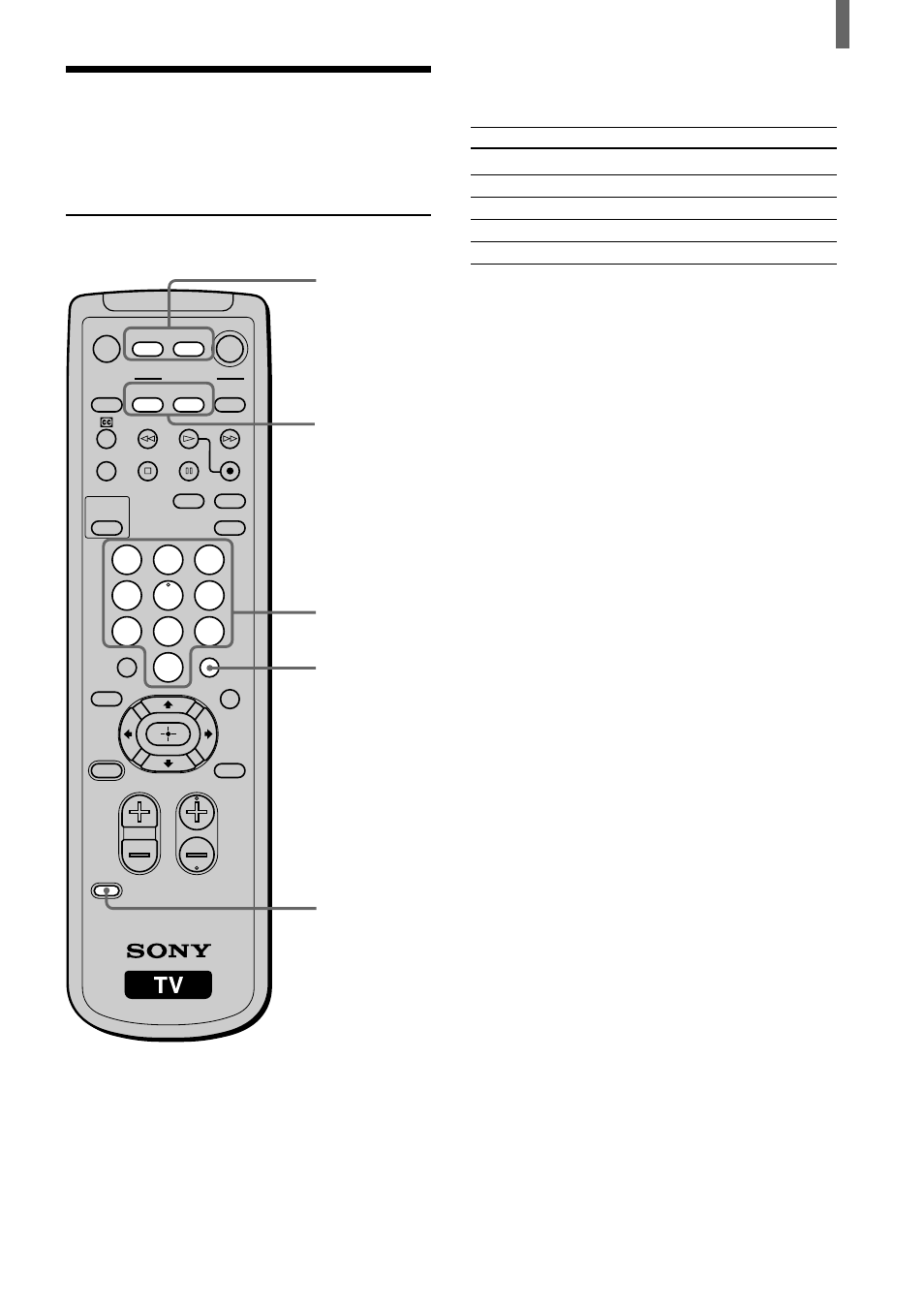 Programming the remote control | Sony KLV-23HR1 User Manual | Page 31 / 56