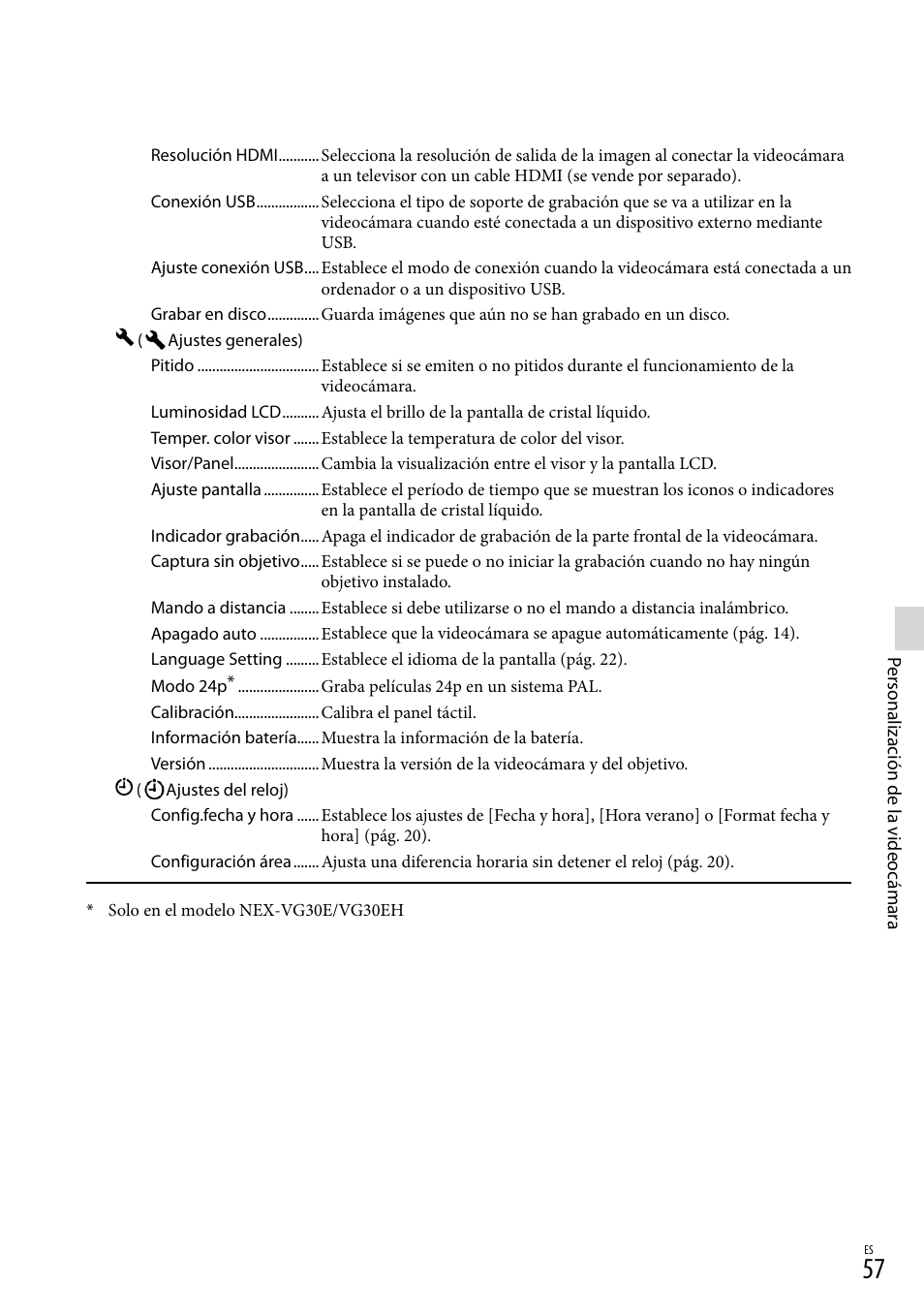 Sony NEX-VG30H User Manual | Page 135 / 155