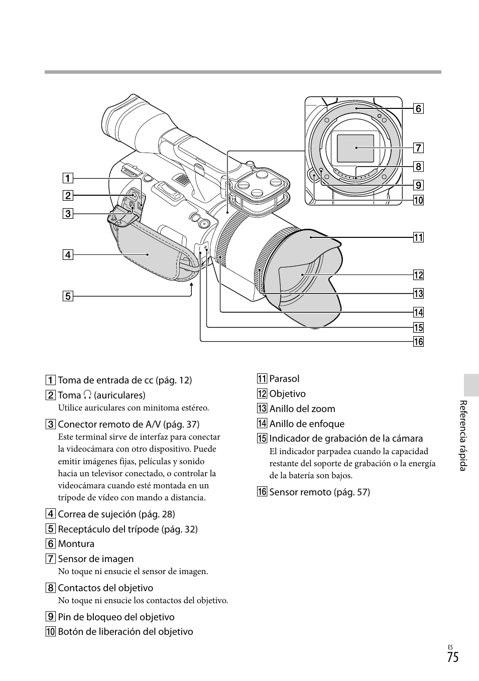 Sony NEX-VG30H User Manual | Page 153 / 155
