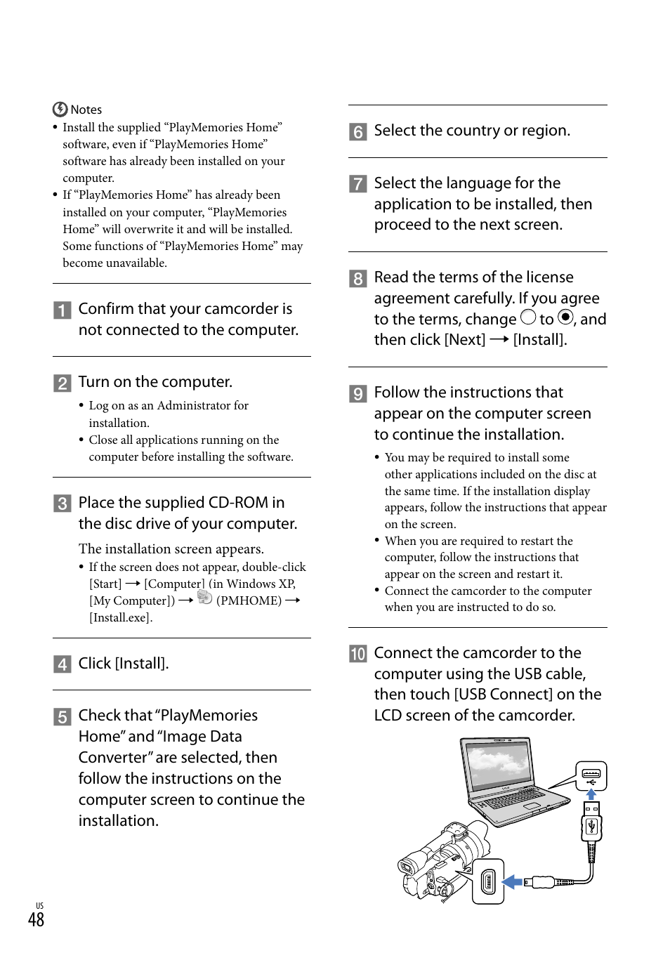 Sony NEX-VG30H User Manual | Page 48 / 155