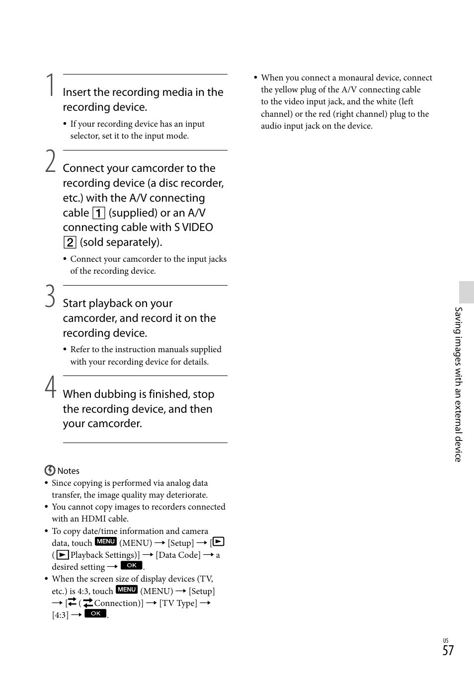 Sony NEX-VG30H User Manual | Page 57 / 155