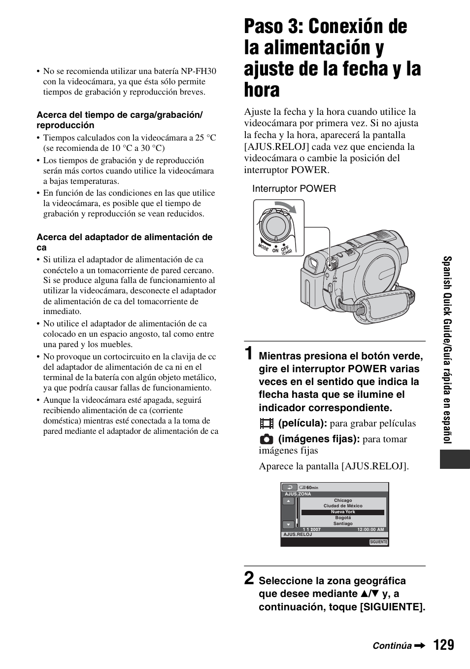 Sony DCR-DVD508 User Manual | Page 129 / 139