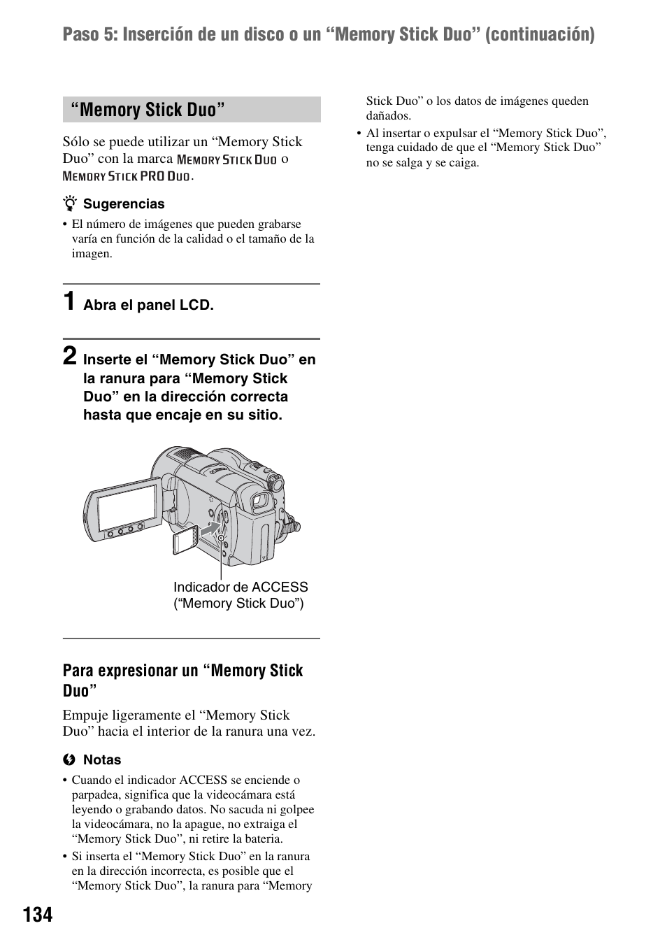 Sony DCR-DVD508 User Manual | Page 134 / 139