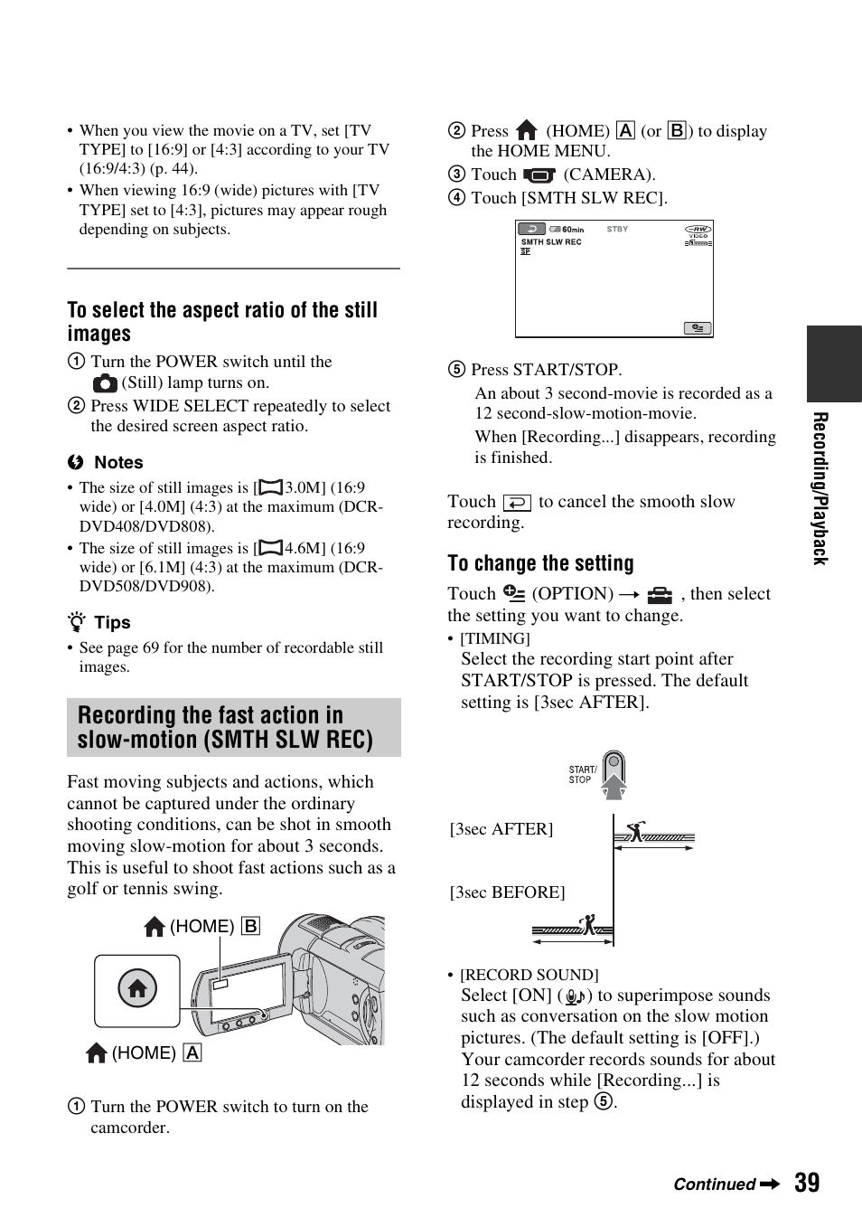 Sony DCR-DVD508 User Manual | Page 39 / 139