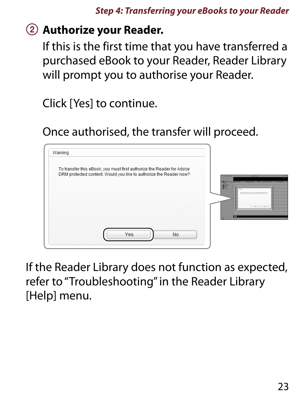 Sony PRS-650RC User Manual | Page 23 / 29