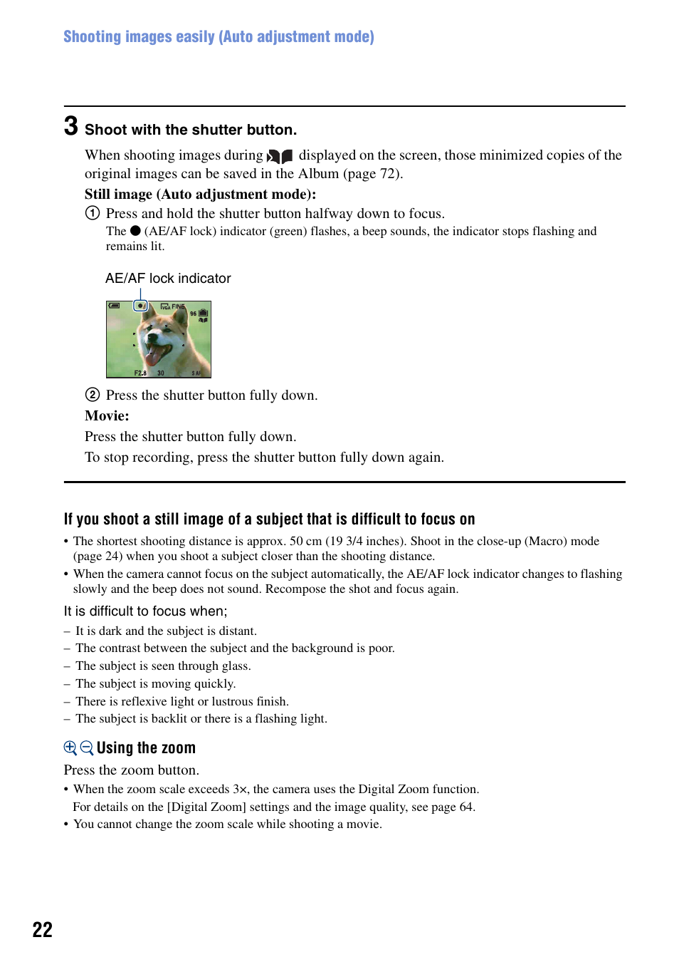 Sony DSC-N2 User Manual | Page 22 / 132