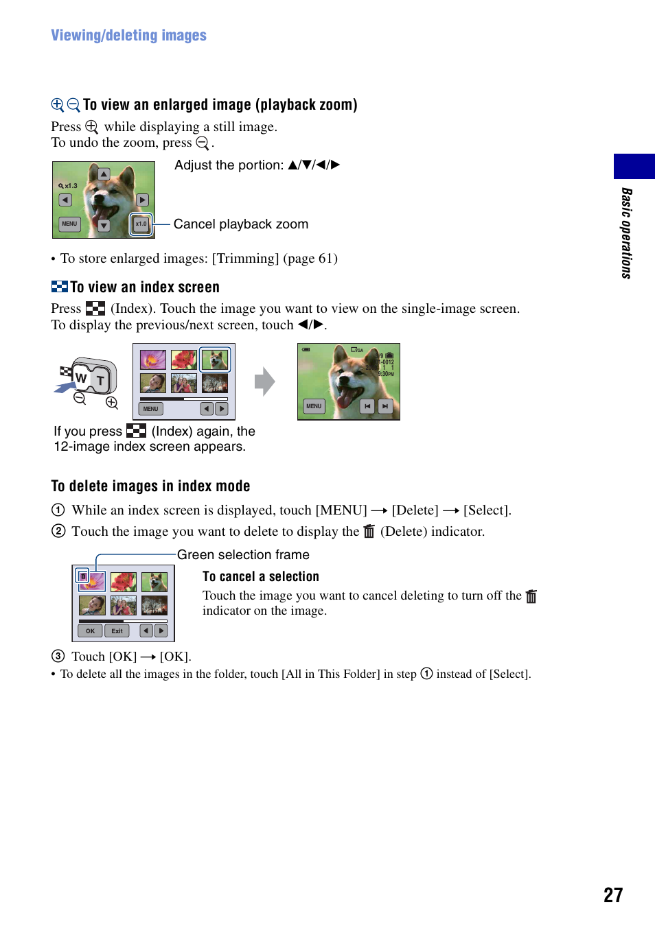 Sony DSC-N2 User Manual | Page 27 / 132
