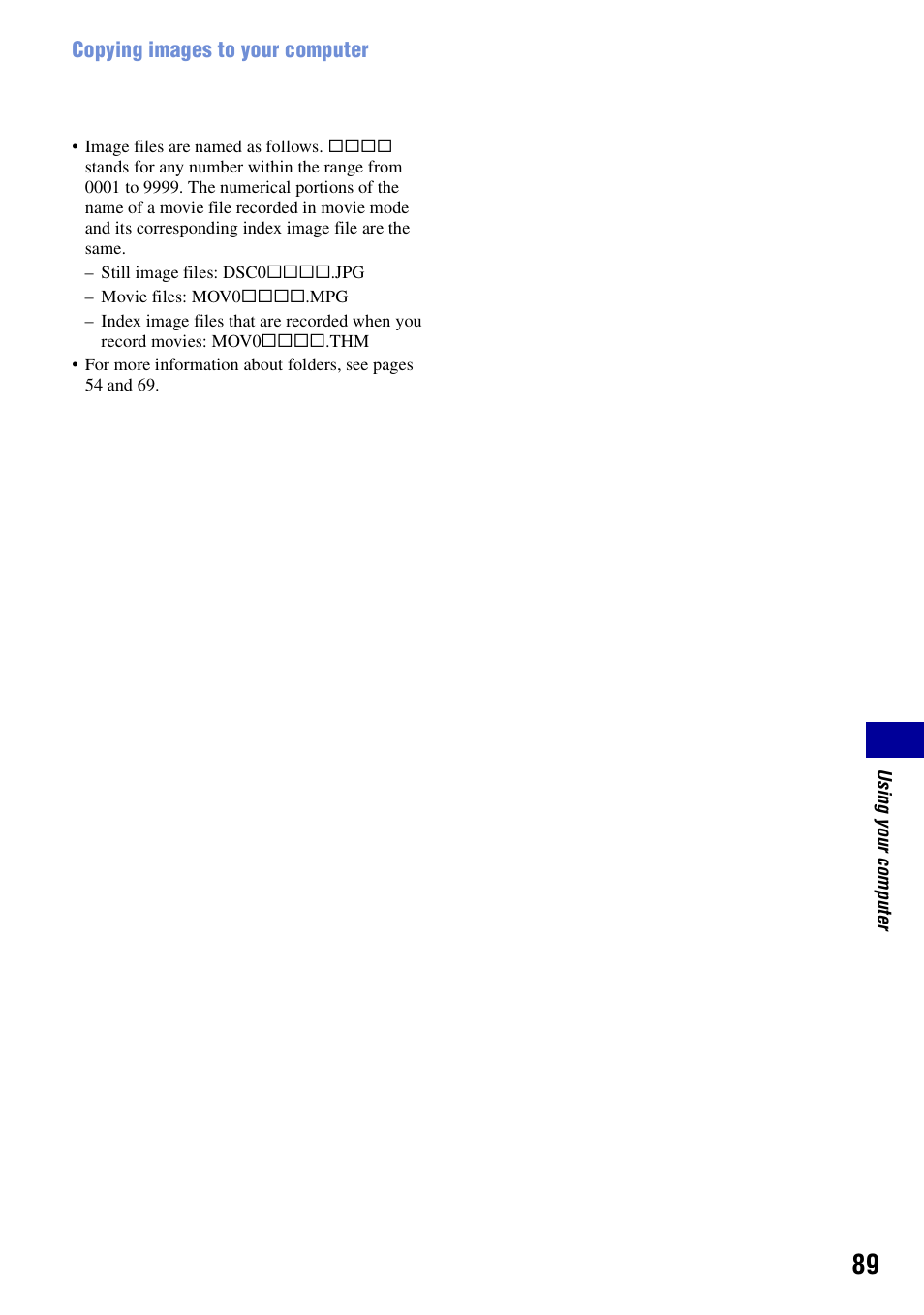 Sony DSC-N2 User Manual | Page 89 / 132