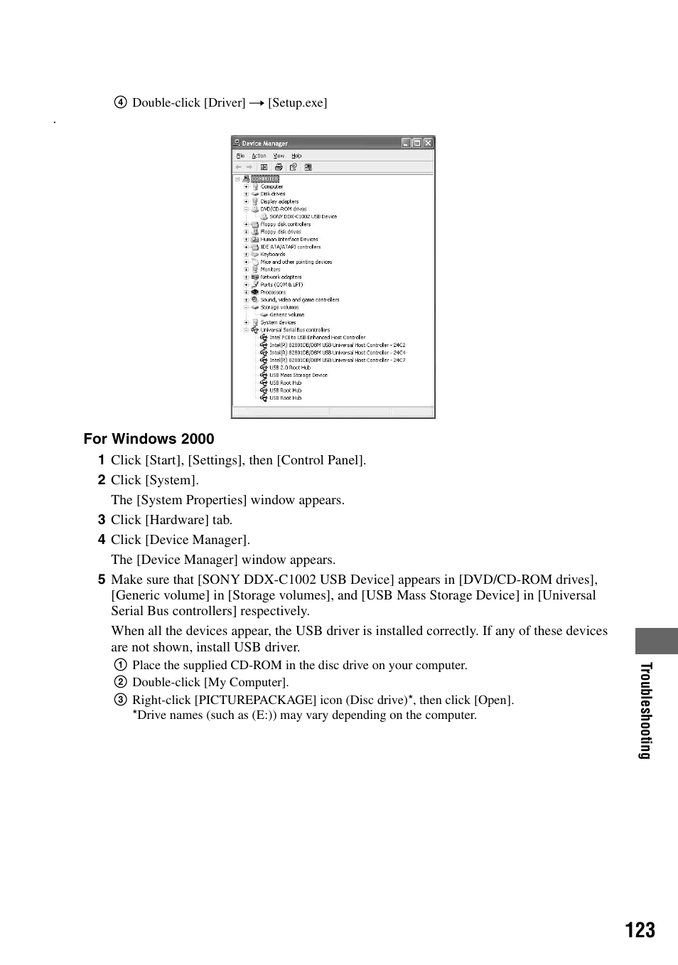 Sony DCR-DVD205 User Manual | Page 123 / 156