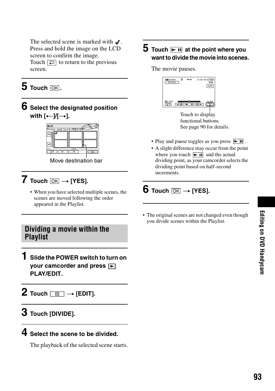 Sony DCR-DVD205 User Manual | Page 93 / 156