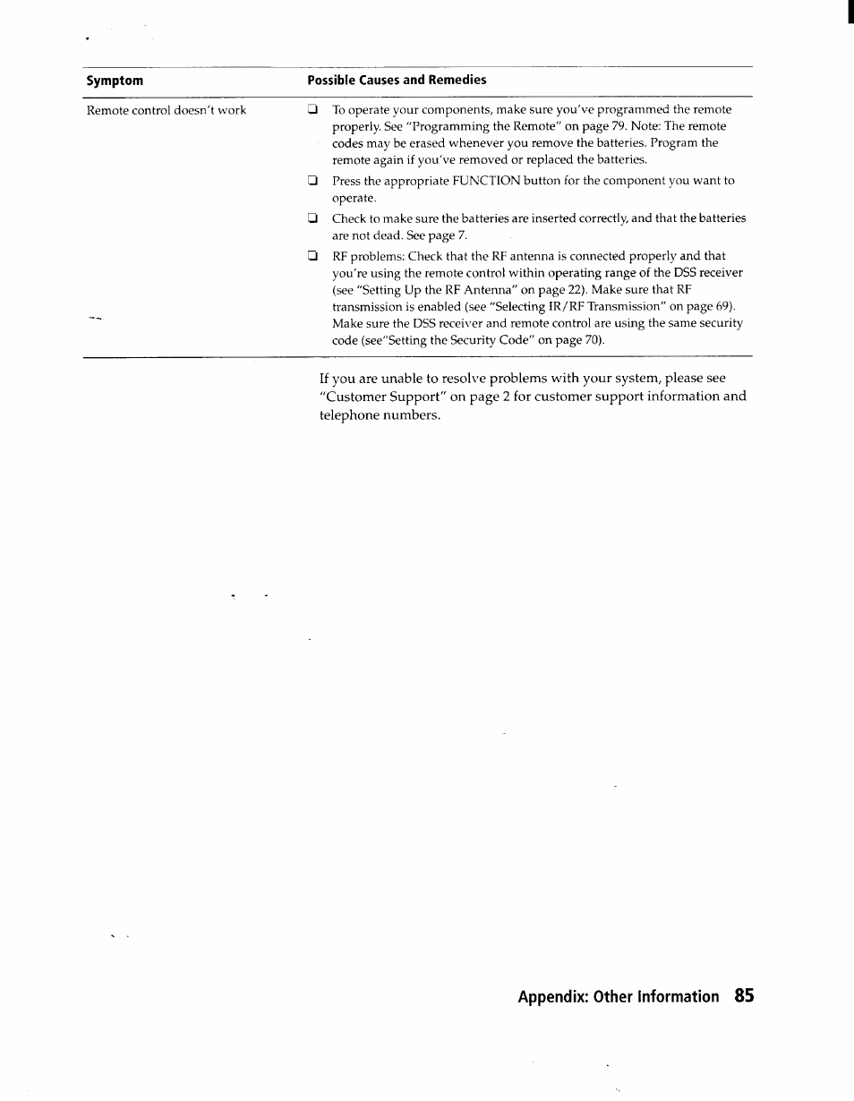 Appendix: other information 85 | Sony SAT-A1 User Manual | Page 82 / 89