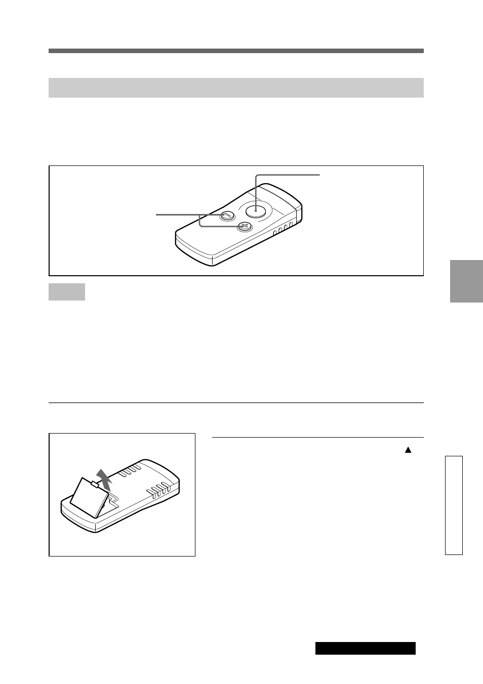 Operating the wireless remote control | Sony DSC-D770 User Manual | Page 103 / 128