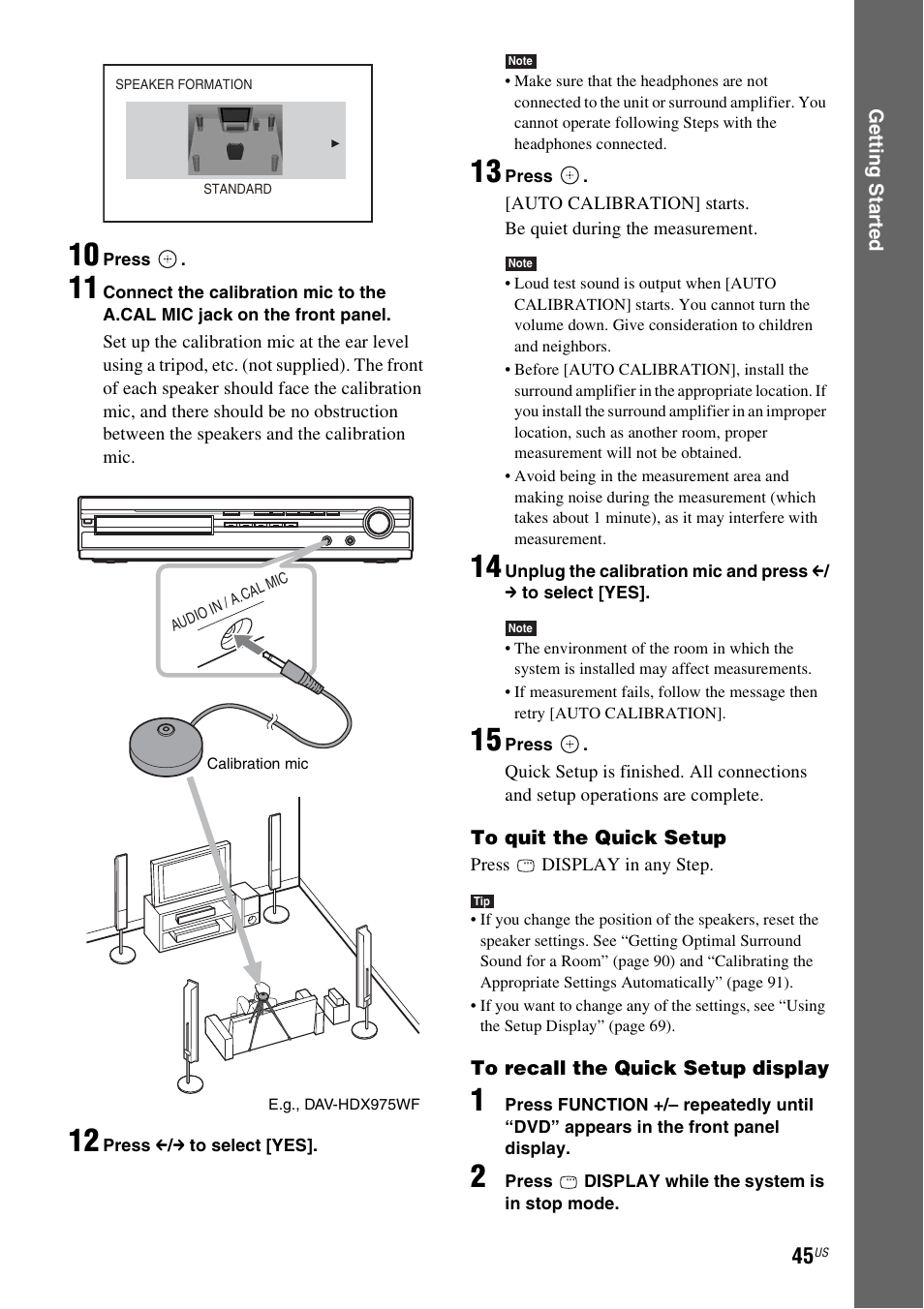 Sony HCD-HDX678WF User Manual | Page 45 / 128