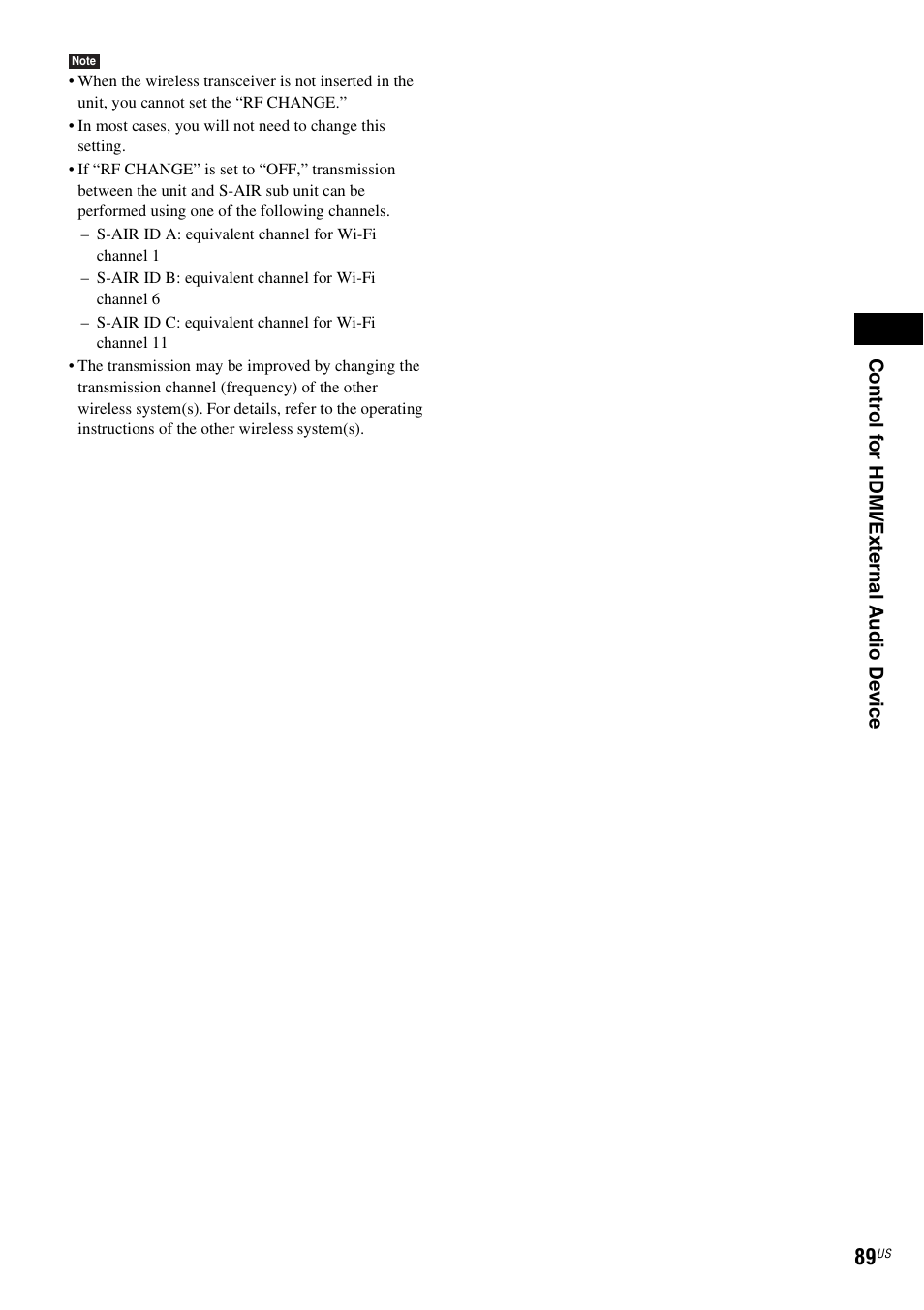 Sony HCD-HDX678WF User Manual | Page 89 / 128
