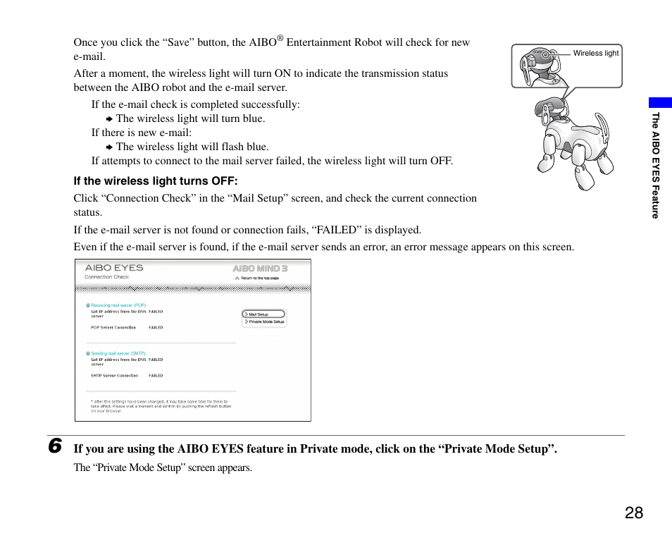 Sony ERS-7M3 User Manual | Page 28 / 63