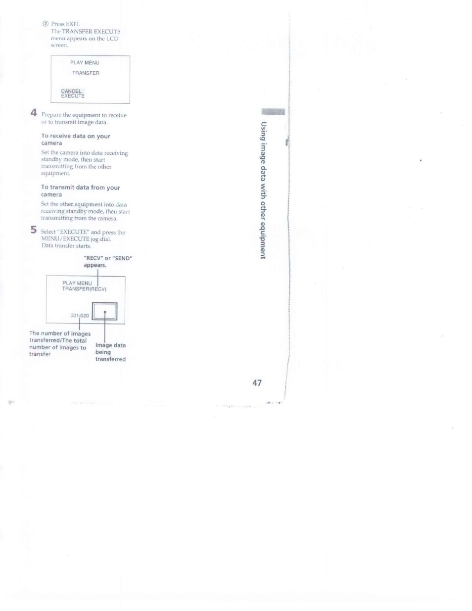 Sony DSC-F1 User Manual | Page 47 / 60