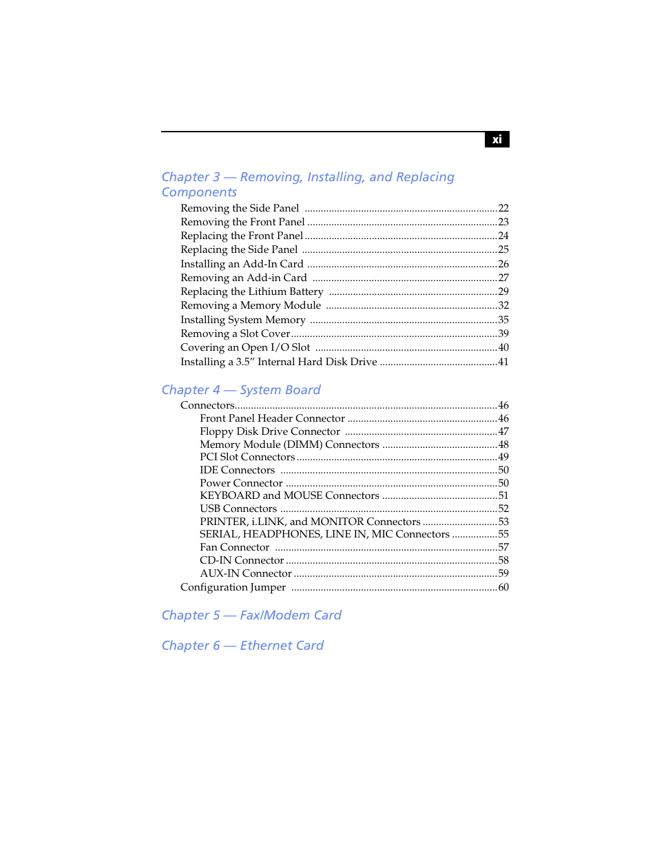 Sony PCV-J200 User Manual | Page 11 / 102