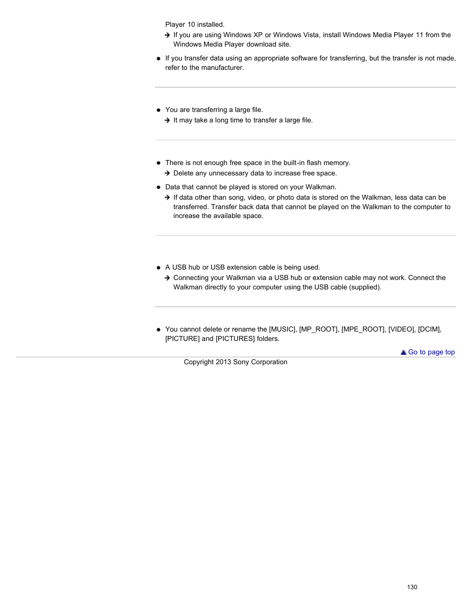 Sony NWZ-E384BLK User Manual | Page 136 / 162