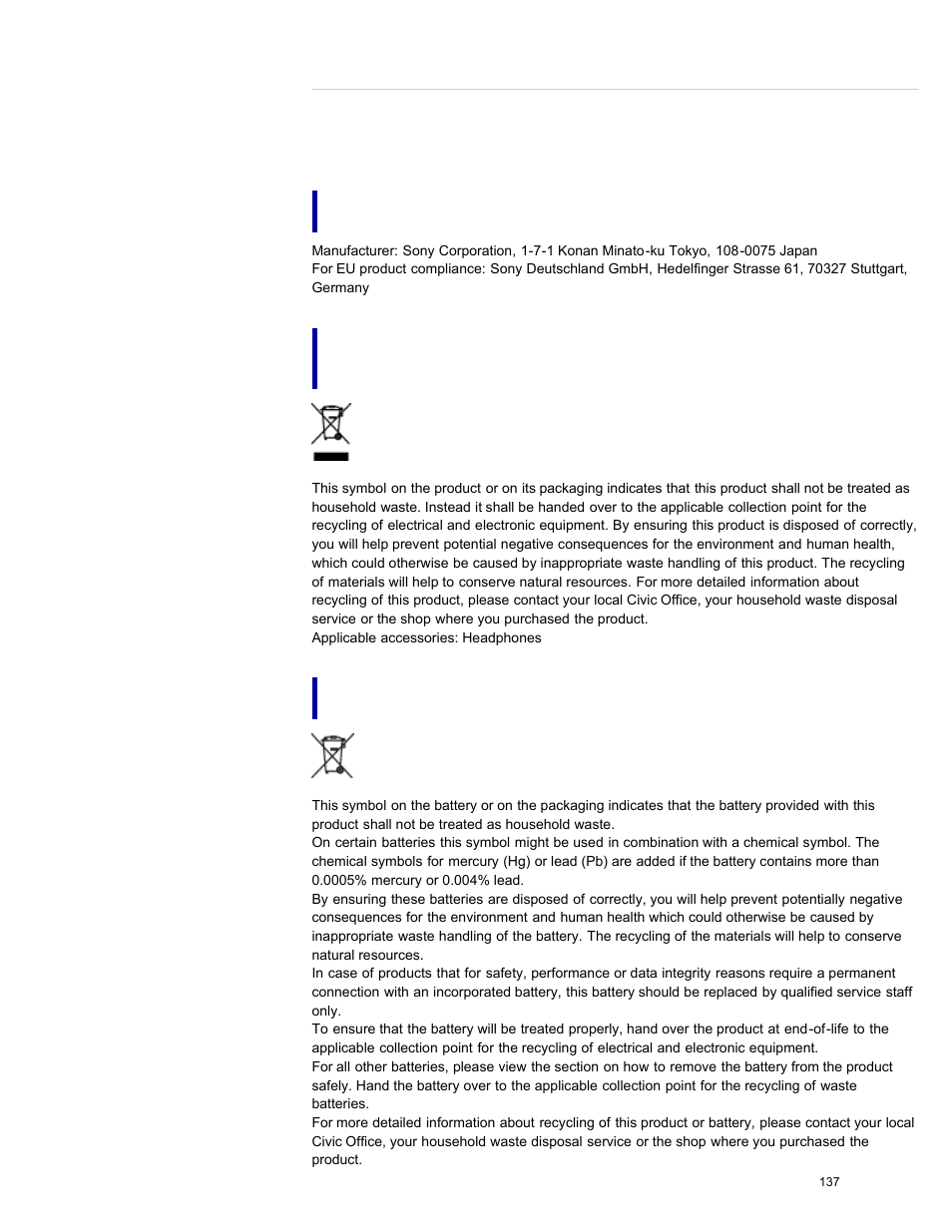 Sony NWZ-E384BLK User Manual | Page 143 / 162