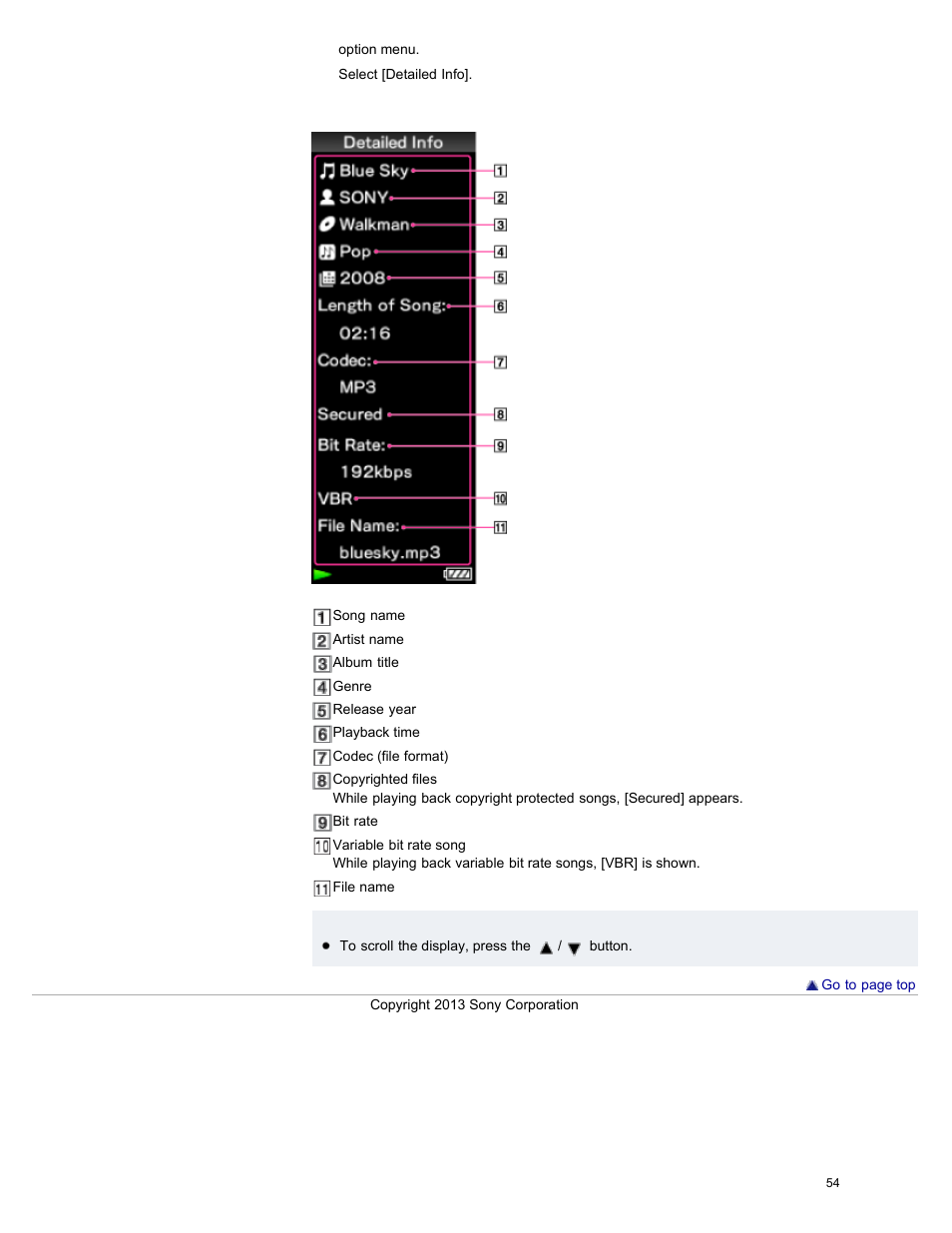 Sony NWZ-E384BLK User Manual | Page 60 / 162