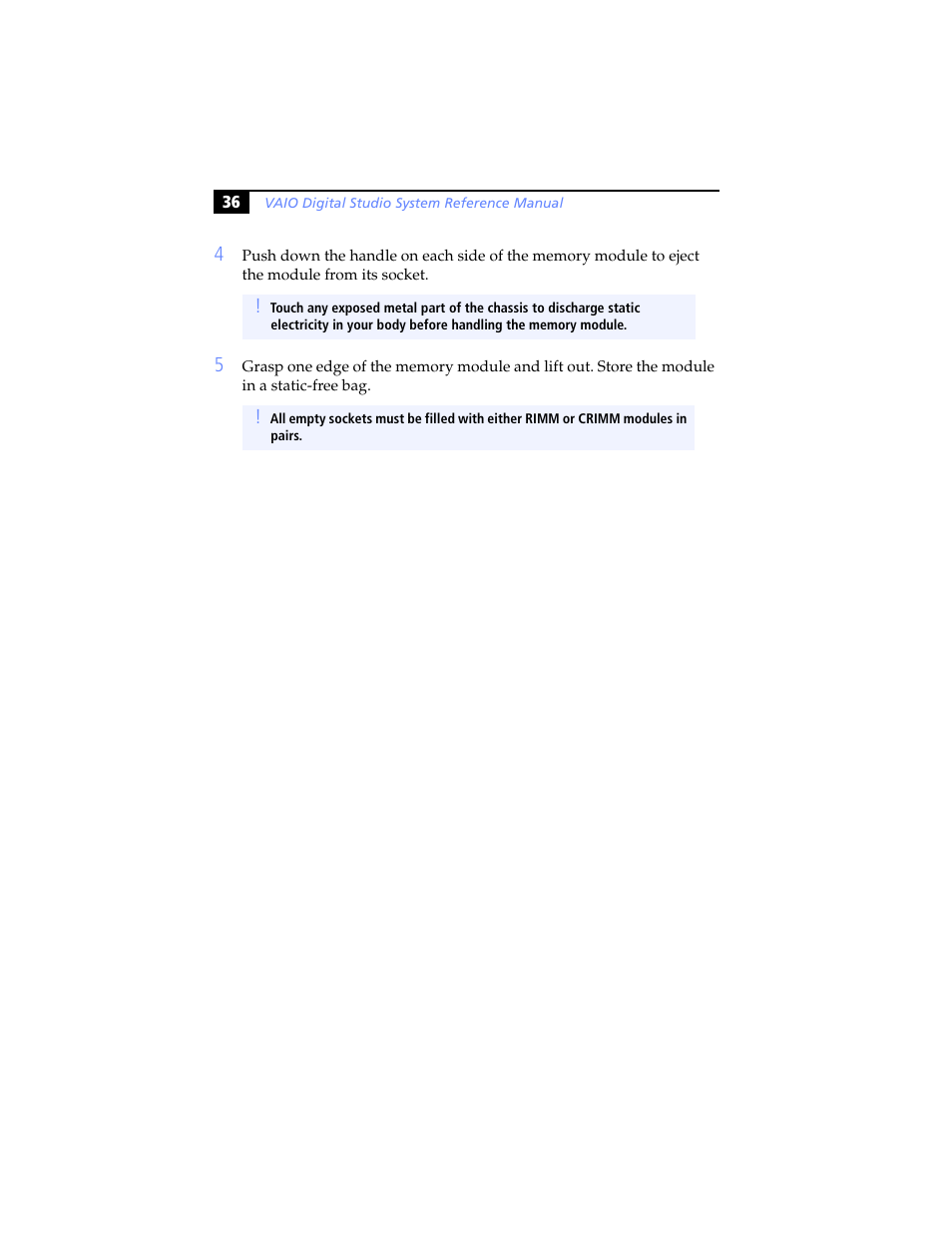 Sony PCV-RX590G User Manual | Page 48 / 98