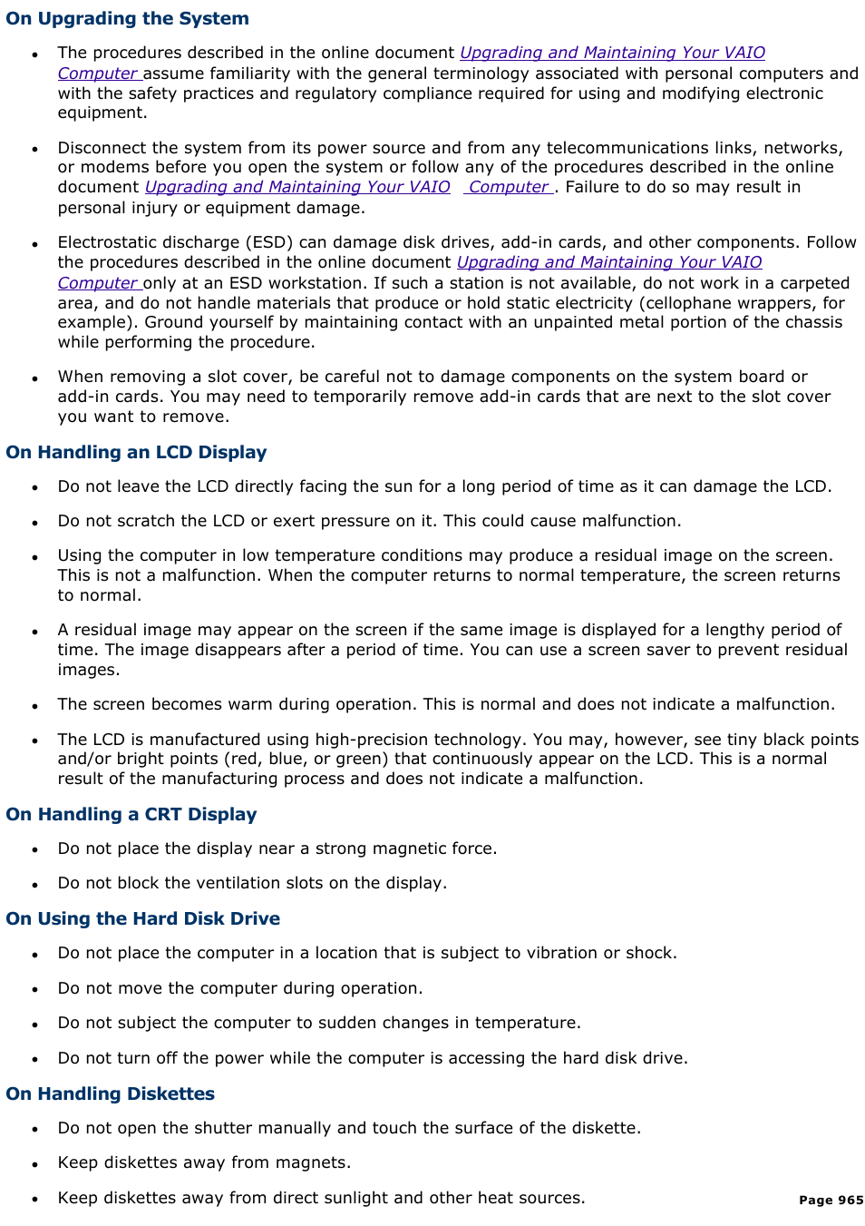 Sony PCV-L630 User Manual | Page 965 / 1055